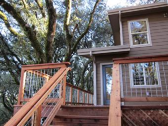 Woodside Treehouse Entry